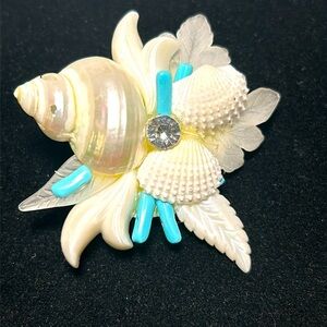Sea Shell Brooch